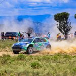 A rally car in action during the 2025 WRC Safari Rally in Naivasha. The government is placing emphasis on environmental care to make the sport sustainable..jpg