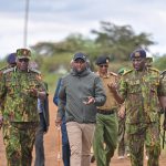 CS Murkomen with other security leaders at the launch of the new command centre in Laikipia.