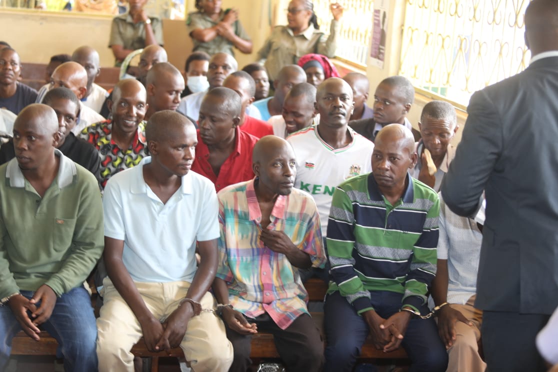 Shakahola suspects in court